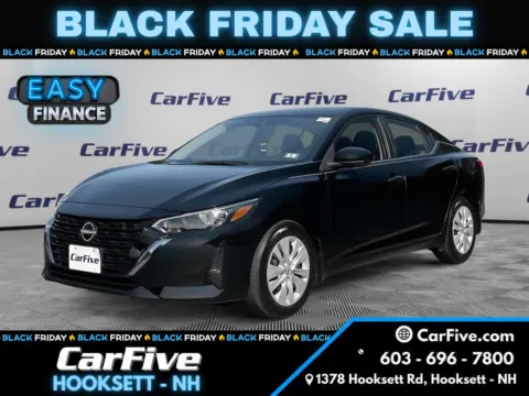 Black 2024 Nissan Sentra S for sale in Hooksett, NH