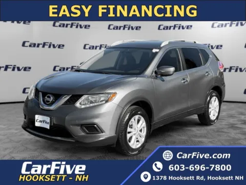 Gray 2015 Nissan Rogue SV for sale in Hooksett, NH