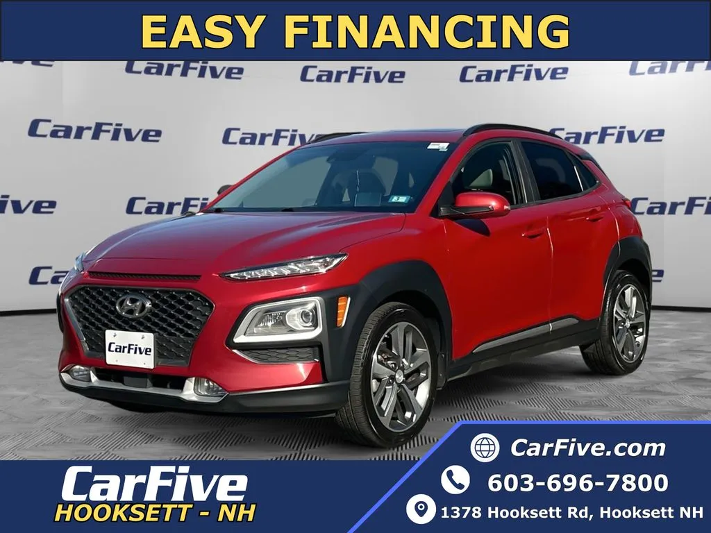 Red 2019 Hyundai Kona Ultimate for sale in Hooksett, NH