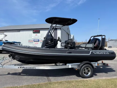 Photos of 2026 Highfield Sport 560 for sale in Charlevoix, MI at Dry Harbour Marine