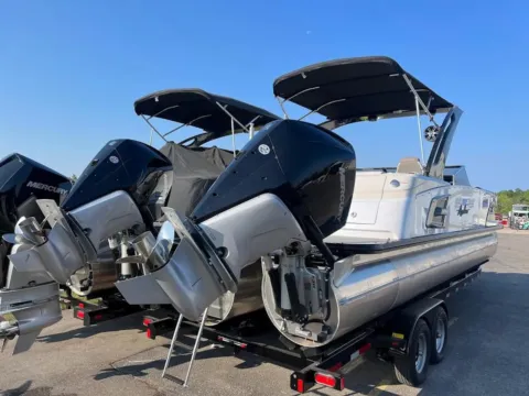 Another view of 2023 Avalon Excalibur 2785 Twin QL for sale in Charlevoix, MI at Dry Harbour Marine