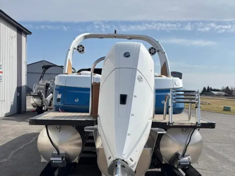 Another view of 2025 Avalon Excalibur Quad Lounge 2785 for sale in Charlevoix, MI at Dry Harbour Marine