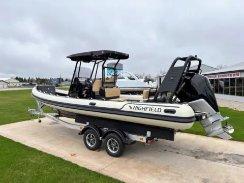 Another view of 2026 Highfield Sport 760 for sale in Charlevoix, MI at Dry Harbour Marine
