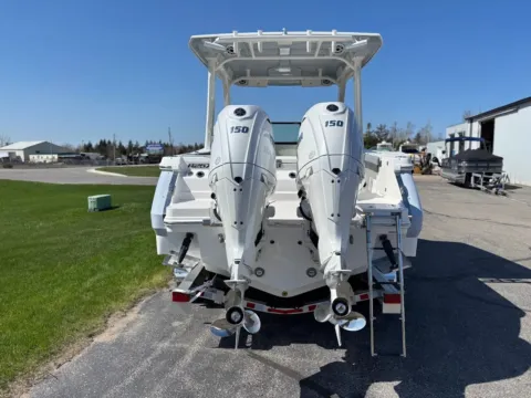 Another view of 2025 Robalo R257 Dual Console for sale in Charlevoix, MI at Dry Harbour Marine