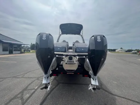 Another view of 2022 Avalon Excalibur 27 Twin Quad Lounge for sale in Charlevoix, MI at Dry Harbour Marine