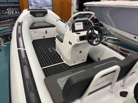 Another view of 2025 Highfield Sport 460 for sale in Charlevoix, MI at Dry Harbour Marine