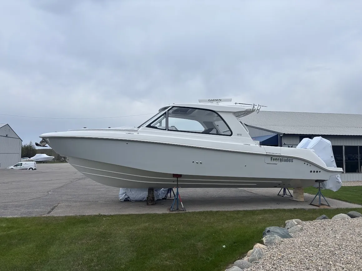Photos of 2026 Everglades 367CX for sale in Charlevoix, MI at Dry Harbour Marine