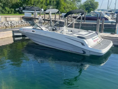 Photos of 2022 Bayliner VR6 for sale in Charlevoix, MI at Dry Harbour Marine