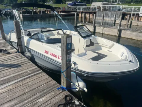 Another view of 2022 Bayliner VR6 for sale in Charlevoix, MI at Dry Harbour Marine