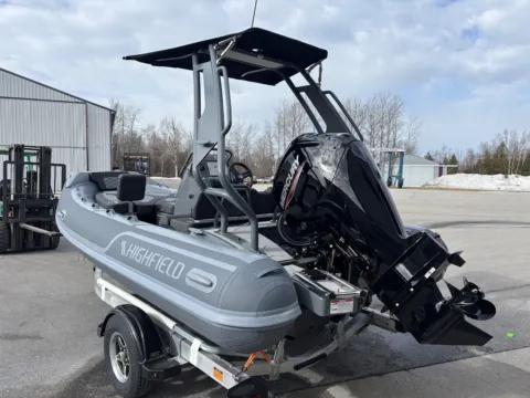 Another view of 2026 Highfield Sport 520 for sale in Charlevoix, MI at Dry Harbour Marine