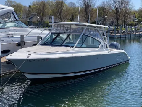 Photos of 2023 Pursuit DC 266 Dual Console for sale in Charlevoix, MI at Dry Harbour Marine