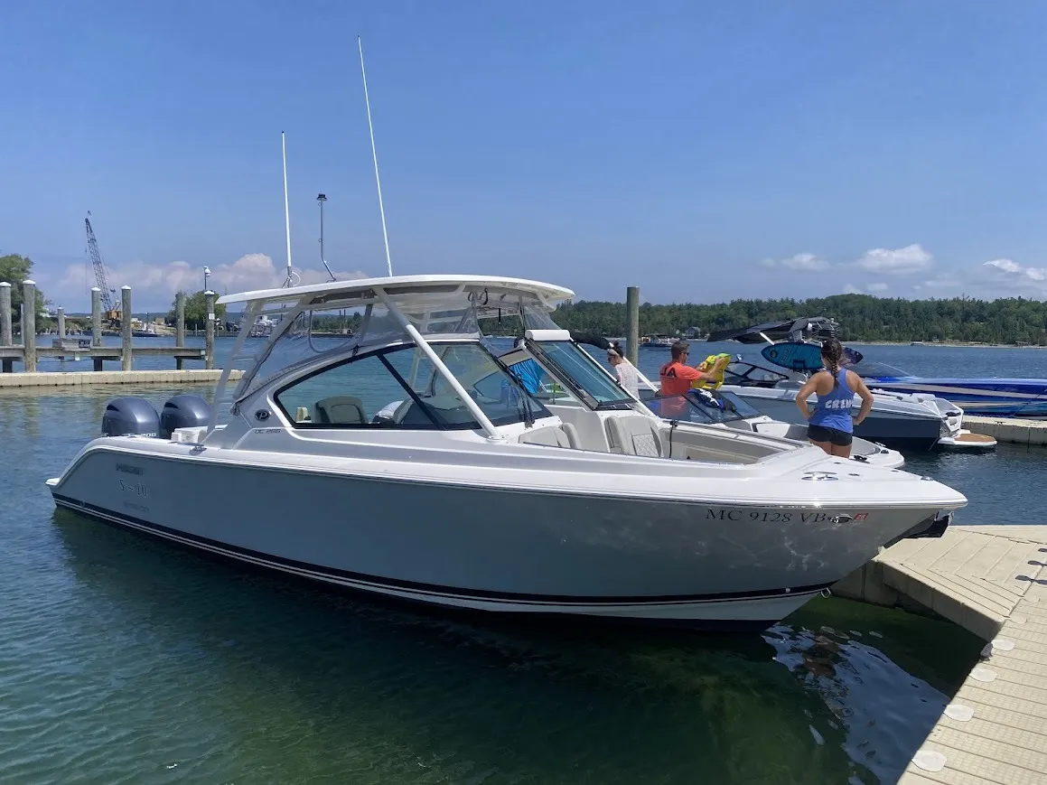 2023 Pursuit DC 266 Dual Console for sale in Charlevoix, MI