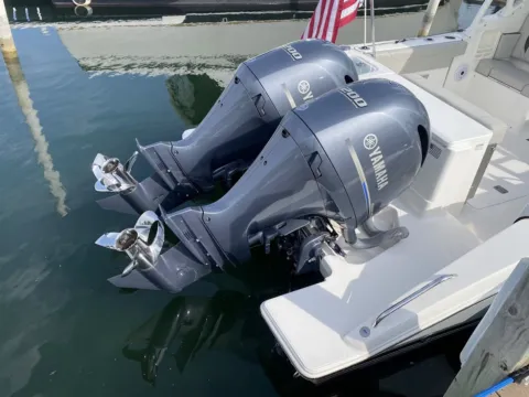 Another view of 2023 Pursuit DC 266 Dual Console for sale in Charlevoix, MI at Dry Harbour Marine