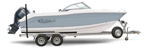 Another view of 2026 Robalo R207 Dual Console for sale in Charlevoix, MI at Dry Harbour Marine