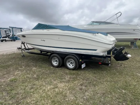 Another view of 1998 SEA RAY 230 OVERNIGHTER for sale in Charlevoix, MI at Dry Harbour Marine