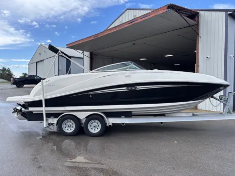 Black 2008 Sea Ray 260 Sundeck for sale in Charlevoix, MI