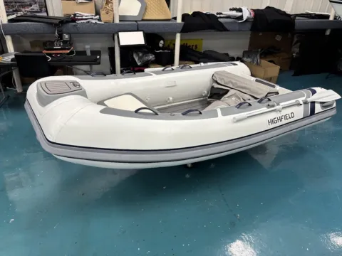 White 2025 Highfield Classic 310 Hypalon for sale in Charlevoix, MI