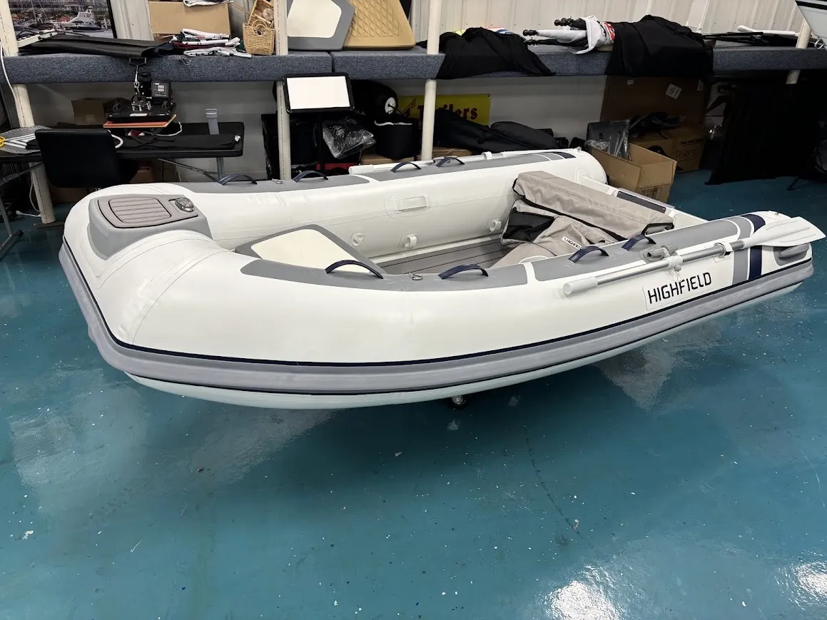 White 2025 Highfield Classic 310 Hypalon for sale in Charlevoix, MI
