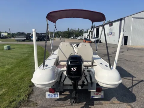 Another view of 2005 Boss Boat 10' Fiberglass Rigid Tender for sale in Charlevoix, MI at Dry Harbour Marine