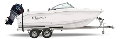 White 2027 Robalo 207 Dual Console for sale in Charlevoix, MI