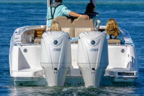 Photos of 2027 Everglades 285CC for sale in Charlevoix, MI at Dry Harbour Marine