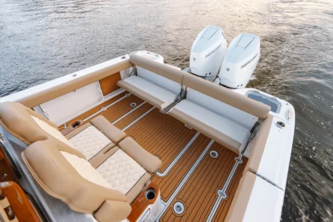 Another view of 2027 Everglades 315CC for sale in Charlevoix, MI at Dry Harbour Marine
