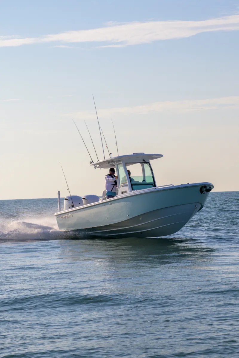 Photos of 2027 Everglades 273CC for sale in Charlevoix, MI at Dry Harbour Marine