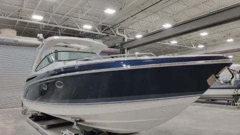 Blue 2025 Formula 330 Crossover Bowrider for sale in Charlevoix, MI