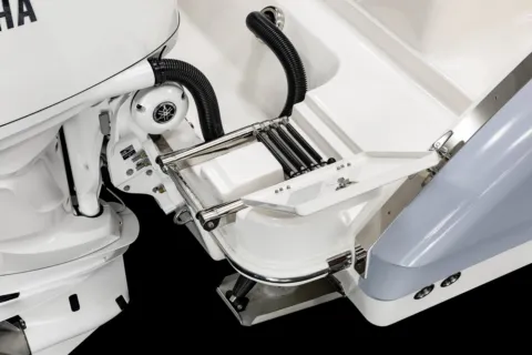 Another view of 2027 Robalo R277 Dual Console for sale in Charlevoix, MI at Dry Harbour Marine