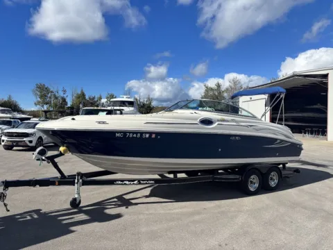 Blue 2006 Sea Ray 240 Sundeck for sale in Charlevoix, MI