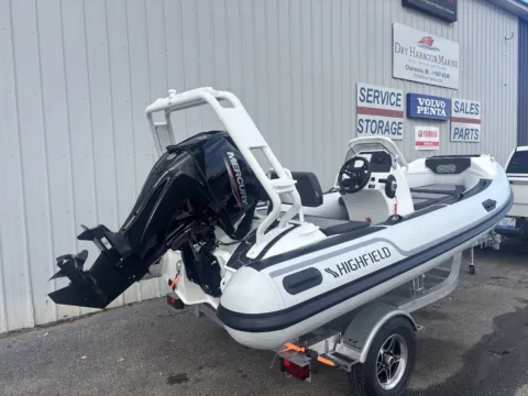 Another view of 2027 Highfield Sport 420 for sale in Charlevoix, MI at Dry Harbour Marine