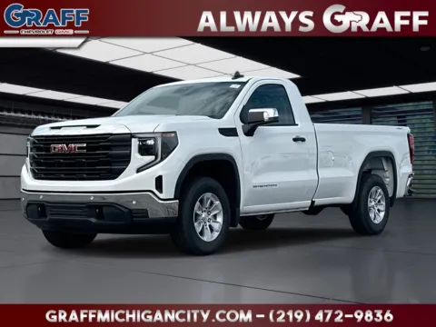 White 2025 GMC Sierra 1500 Pro for sale in Michigan City, IN