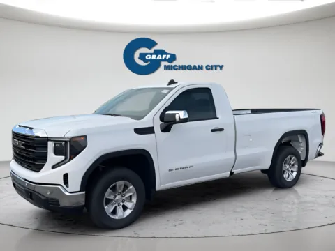 Photos of 2025 GMC Sierra 1500 Pro for sale in Michigan City, IN at Graff Chevrolet GMC of Michigan City