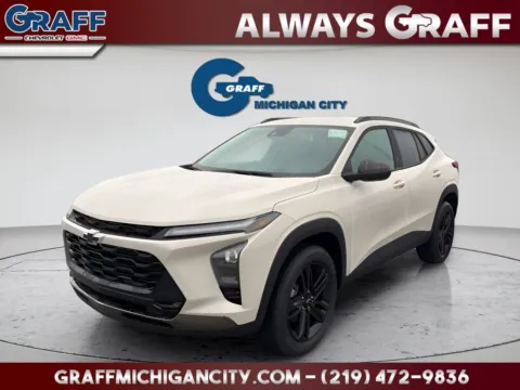 White 2026 Chevrolet Trax ACTIV for sale in Michigan City, IN