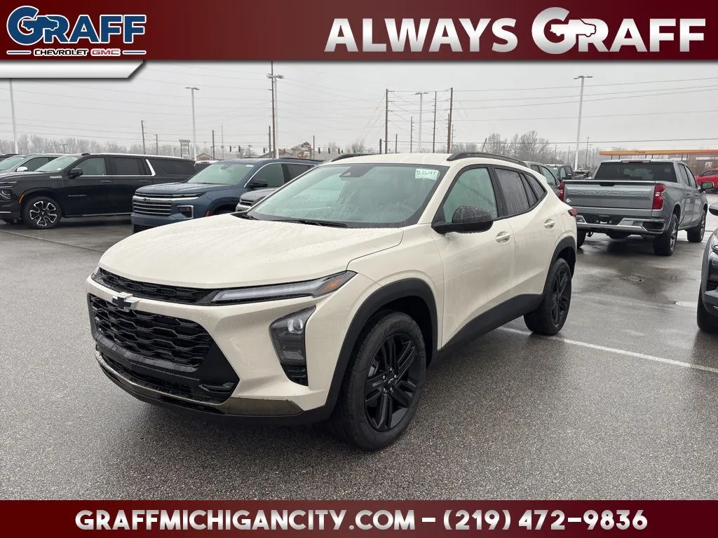 White 2026 Chevrolet Trax ACTIV for sale in Michigan City, IN