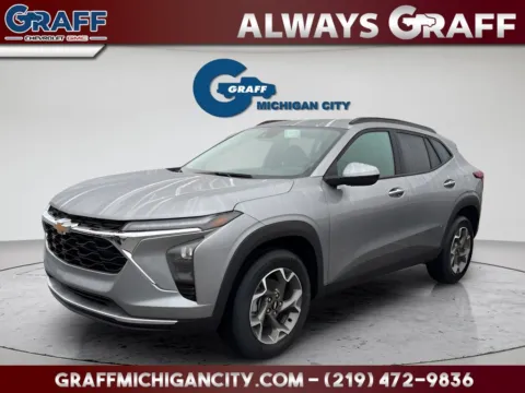 Gray 2026 Chevrolet Trax LT for sale in Michigan City, IN