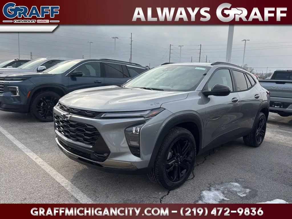 Gray 2026 Chevrolet Trax ACTIV for sale in Michigan City, IN