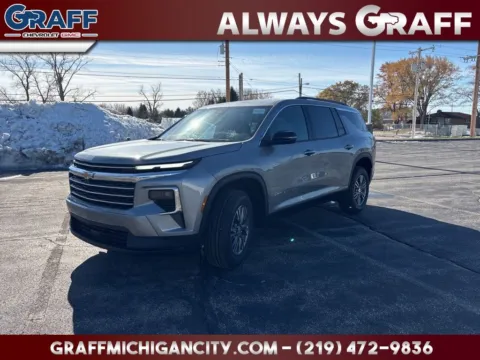 Gray 2026 Chevrolet Traverse LT for sale in Michigan City, IN