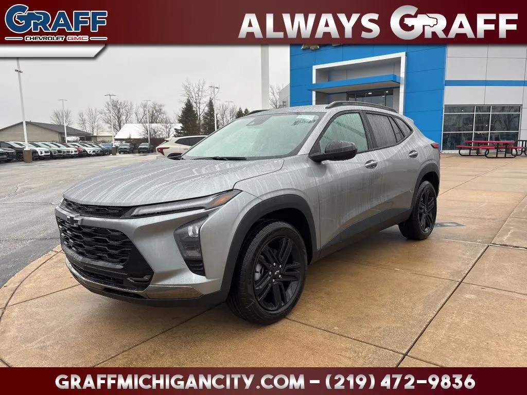 Gray 2026 Chevrolet Trax ACTIV for sale in Michigan City, IN