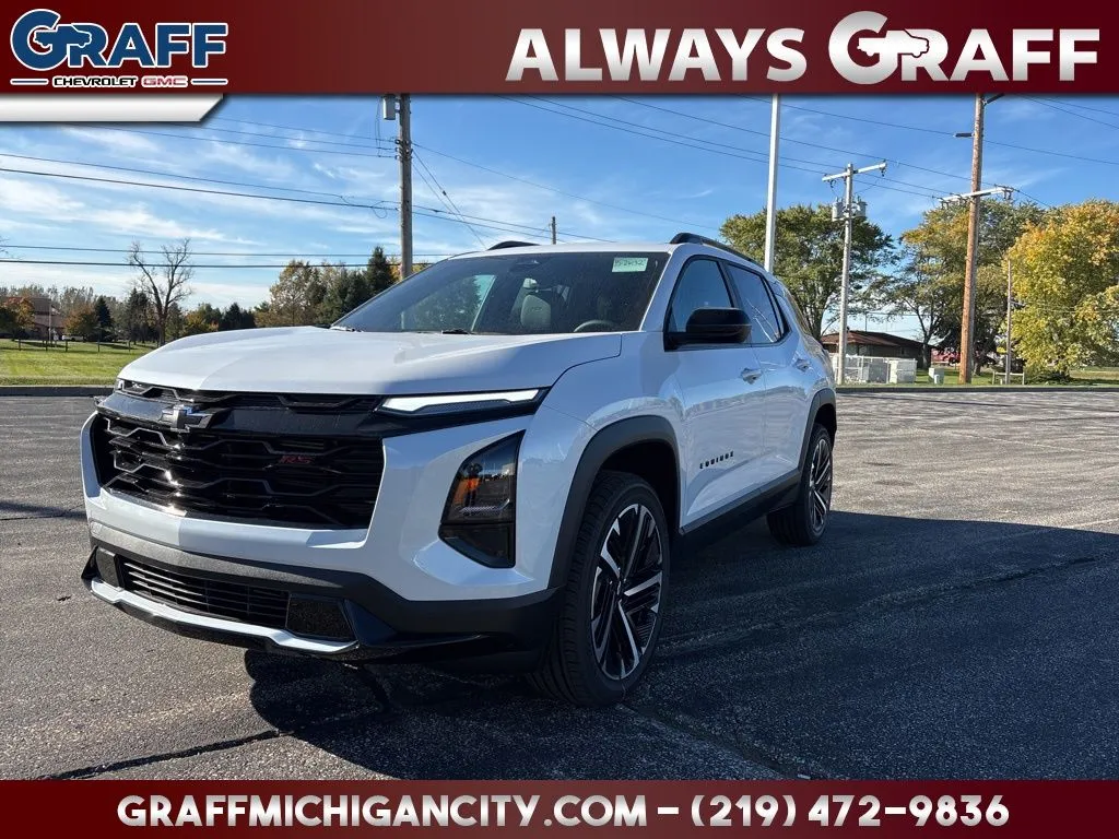 White 2026 Chevrolet Equinox RS for sale in Michigan City, IN