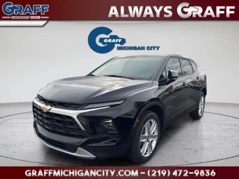 Black 2026 Chevrolet Blazer LT for sale in Michigan City, IN