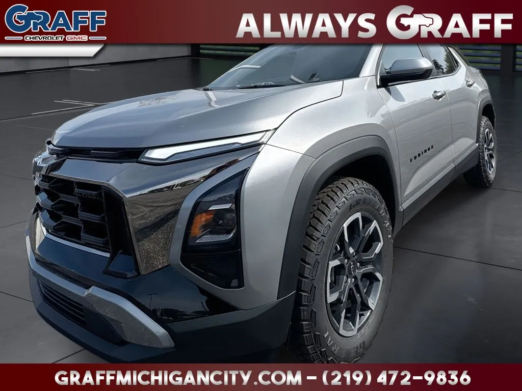 Gray 2026 Chevrolet Equinox ACTIV for sale in Michigan City, IN