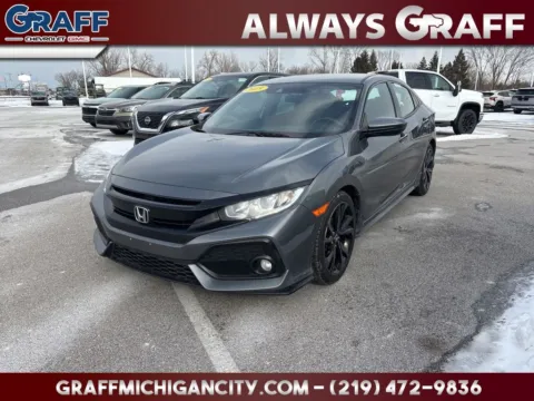 Gray 2019 Honda Civic Sport for sale in Michigan City, IN