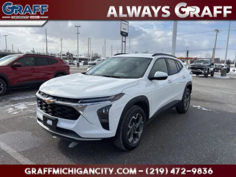 White 2026 Chevrolet Trax LT for sale in Michigan City, IN