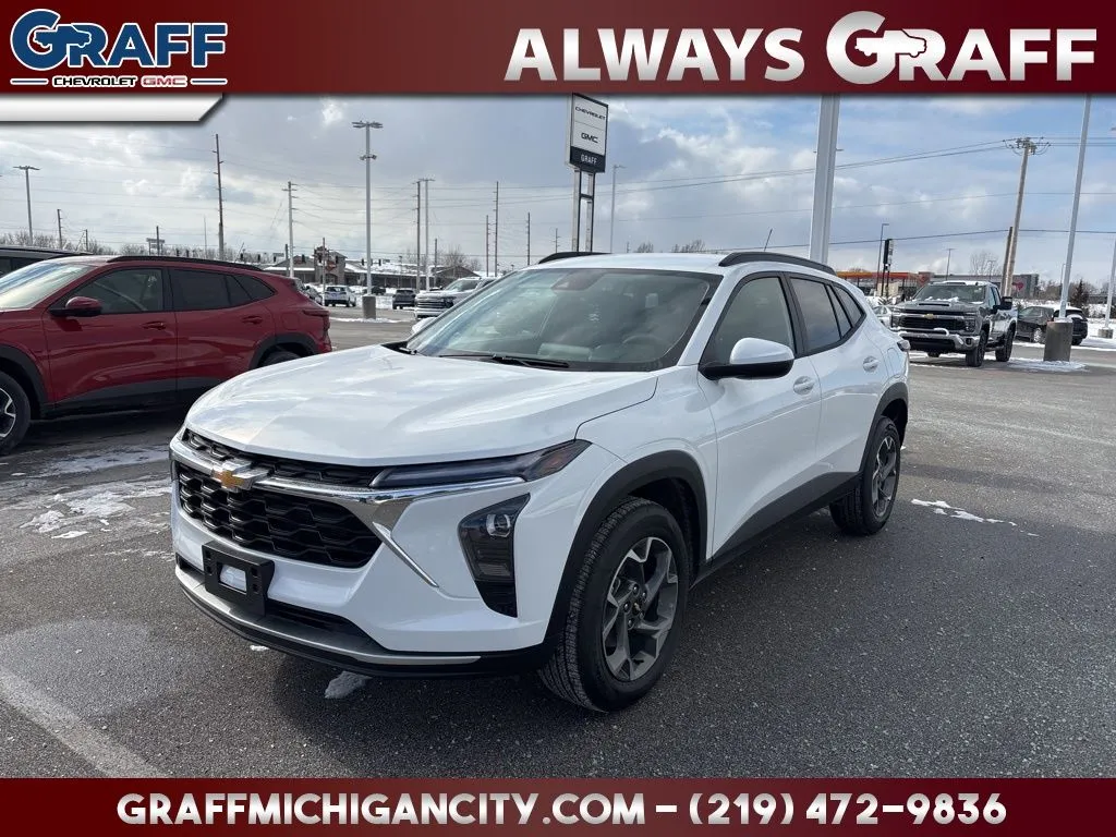 White 2026 Chevrolet Trax LT for sale in Michigan City, IN