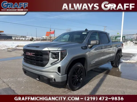 Gray 2026 GMC Sierra 1500 Elevation for sale in Michigan City, IN