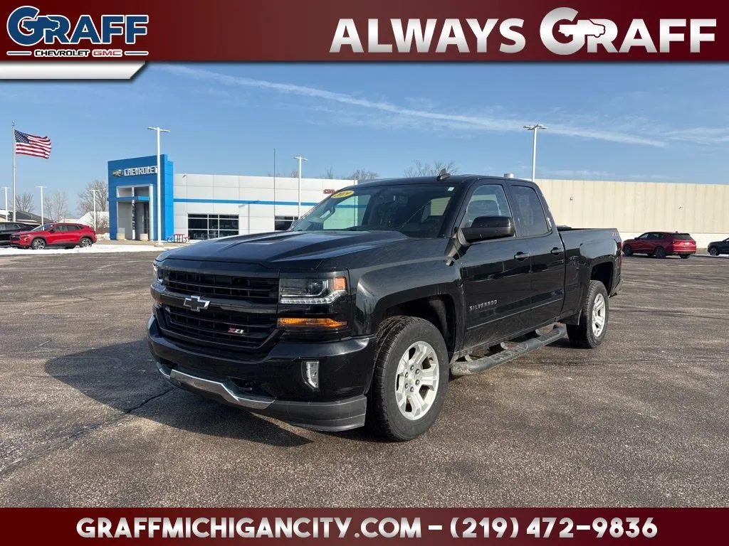 Black 2019 Chevrolet Silverado 1500 LD LT for sale in Michigan City, IN