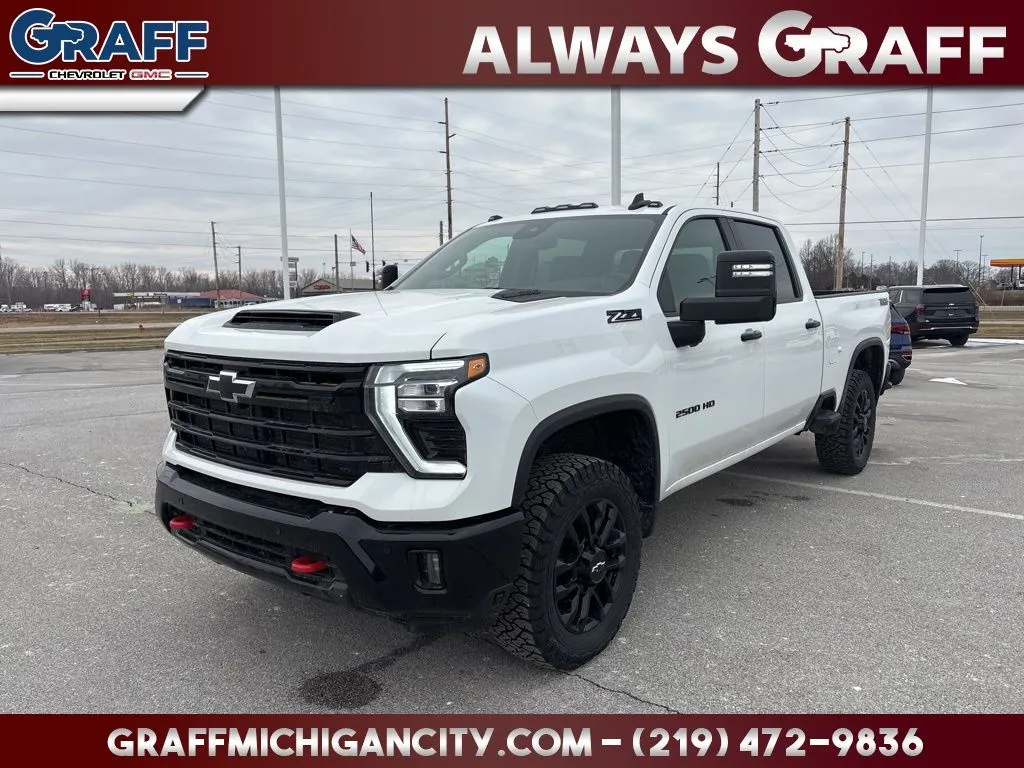 White 2026 Chevrolet Silverado 2500HD LT for sale in Michigan City, IN