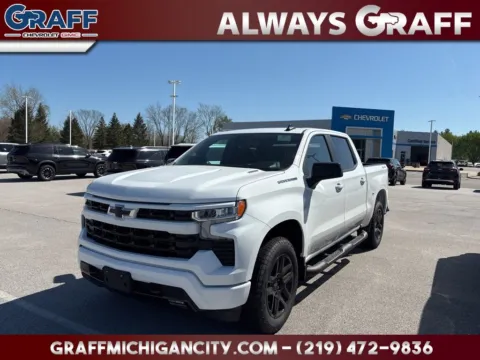 Black 2026 Chevrolet Silverado 1500 LT for sale in Michigan City, IN