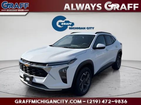 White 2026 Chevrolet Trax for sale in Michigan City, IN